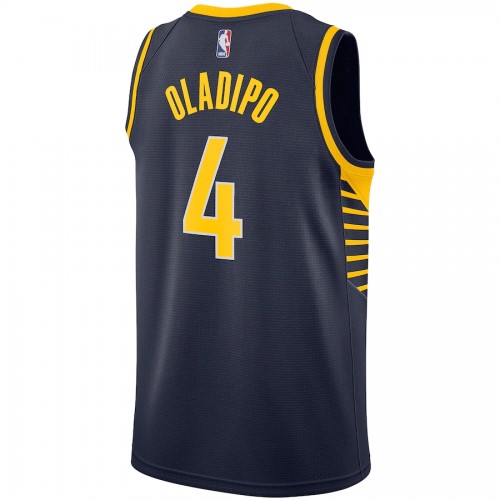 Men's Indiana Pacers Victor Oladipo #4 Nike Navy Swingman Jersey - Icon Edition