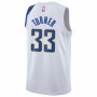 Men's Indiana Pacers Myles Turner #33 Nike White 2019/20 Finished Swingman Jersey - City Edition