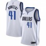 Men's Dallas Mavericks Dirk Nowitzki #41 Nike White Swingman Jersey - Association Edition