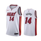 Men's Miami Heat Tyler Herro #14 Nike White 2020/21 Swingman Jersey - Icon Edition