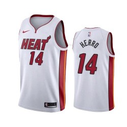 Men's Miami Heat Tyler Herro #14 Nike White 2020/21 Swingman Jersey - Icon Edition Men's Miami Heat Tyler Herro #14 Nike White 2020/21 Swingman Jersey - Icon Edition