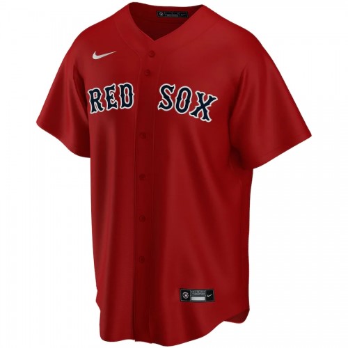 Men's Boston Red Sox Nike Red Alternate 2020 Custom Jersey