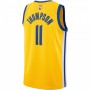 Men's Golden State Warriors Klay Thompson #11 Nike Gold Finished Swingman Jersey - Statement Edition