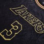 Men's Los Angeles Lakers Anthony Davis #3 Black Swingman Jersey - City Edition