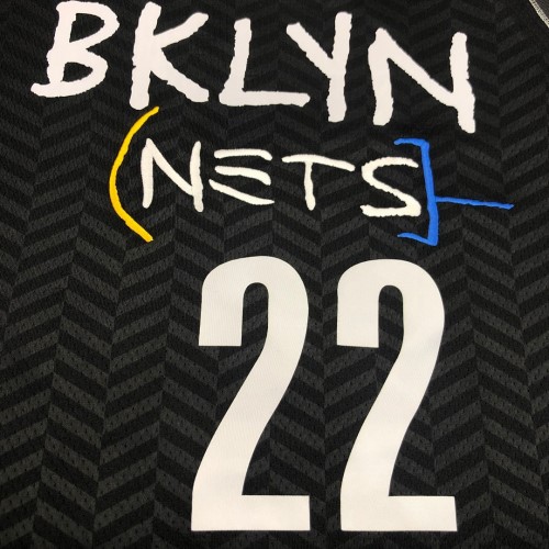 Men's Brooklyn Nets Caris LeVert #22 Nike Black 2020/21 Swingman Player Jersey – City Edition