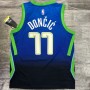 Men's Dallas Mavericks Luka Doncic #77 Nike Blue 202021 Swingman Jersey - City Edition