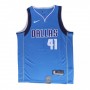 Men's Dallas Mavericks Dirk Nowitzki #41 Nike Royal Swingman Jersey - Icon Edition