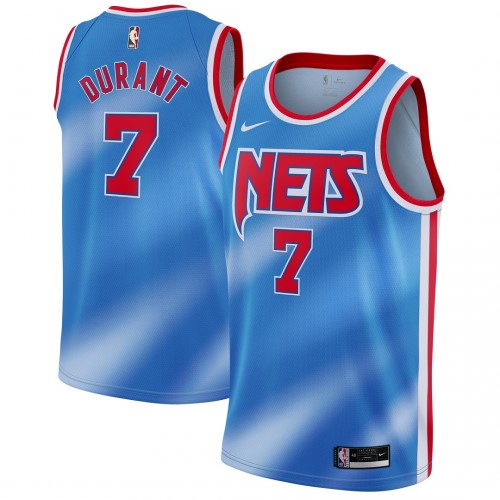 Men's Brooklyn Nets Kevin Durant #7 Nike Blue 2020/21 Swingman Jersey - Classic Edition