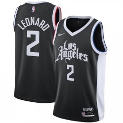 Men's LA Clippers Kawhi Leonard #2 Nike Black 2020/21 Swingman Player Jersey – City Edition Men's LA Clippers Kawhi Leonard #2 Nike Black 2020/21 Swingman Player Jersey – City Edition