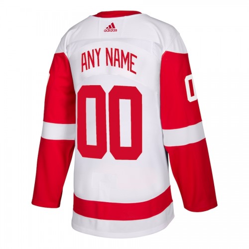 Men's Detroit Red Wings adidas White Authentic Custom Jersey