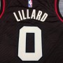 Men's Portland Trail Blazers Damian Lillard #0 Nike Brown 20/21 Swingman Player Jersey–City Edition