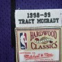 Men's Toronto Raptors Tracy McGrady #1 Throwback Mitchell & Ness Purple 98-99 Hardwood Classics Jersey