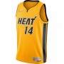 Men's Miami Heat Tyler Herro #14 Nike Yellow 20/21 Swingman Jersey - Earned Edition