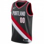 Men's Portland Trail Blazers Carmelo Anthony #00 Nike Black 2020/21 Swingman Jersey – Icon Edition