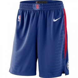 Men's LA Clippers Nike Blue 2019/20 Swingman Shorts - Icon Edition Men's LA Clippers Nike Blue 2019/20 Swingman Shorts - Icon Edition