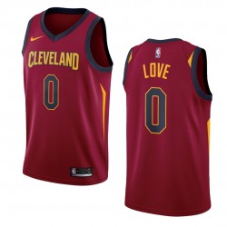 Men's Cleveland Cavaliers Kevin Love #0 Nike Wine Swingman NBA Jersey - Icon Edition Men's Cleveland Cavaliers Kevin Love #0 Nike Wine Swingman NBA Jersey - Icon Edition