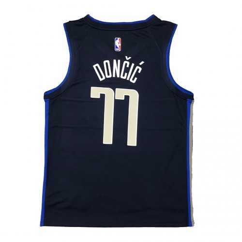 Men's Dallas Mavericks Luka Doncic #77 Nike Navy Swingman Jersey
