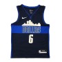 Men's Dallas Mavericks PORZINGIS #6 Nike Blue Swingman NBA Jersey