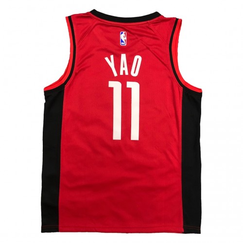 Men's Houston Rockets Yao Ming #11 Nike Red Swingman Jersey - Icon Edition