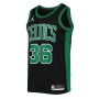 Men's Boston Celtics Marcus Smart #36 Jordan Black&Green 2020/21 Swingman Jersey - Statement Edition
