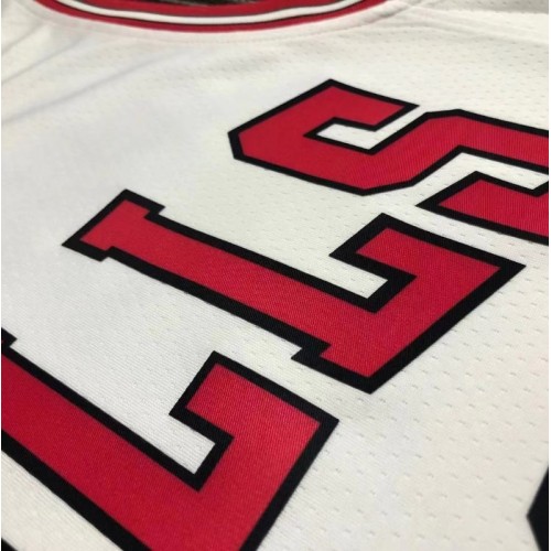 Men's Chicago Bulls Dennis Rodman #91 Nike White 2021/22 Swingman NBA Jersey - Icon Edition