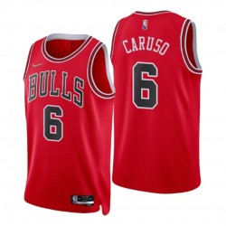 Men's Chicago Bulls Alex Caruso #6 Nike Red 2021 Swingman Jersey - Icon Edition Men's Chicago Bulls Alex Caruso #6 Nike Red 2021 Swingman Jersey - Icon Edition