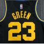Men's Golden State Warriors Warriors Green #23 Nike Black 2021/22 Swingman NBA Jersey - City Edition