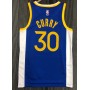 Men's Golden State Warriors Stephen Curry #30 Nike Royal 21/22 Swingman Jersey -Icon Edition