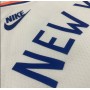 Men's New York Knicks Kemba Walker #8 White 2021/22 Swingman Jersey - Classic Edition