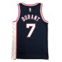 Men's Brooklyn Nets Kevin Durant #7 Navy 2021/22 Swingman Jersey - City Edition