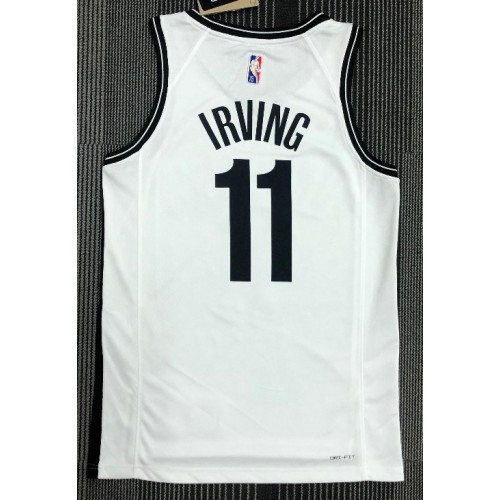 Men's Brooklyn Nets Kyrie Irving #11 Nike White 2021 Swingman NBA Jersey - Icon Edition