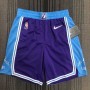 Men's Los Angeles Lakers Nike Purple 2021/22 Diamond Swingman Shorts - City Edition