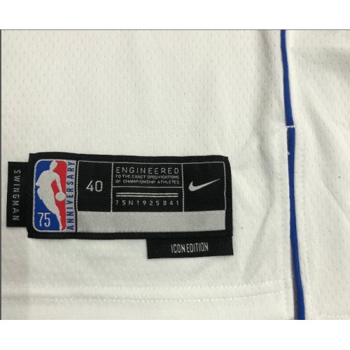 Men's Dallas Mavericks Dirk Nowitzki #41 Nike White 2021/22 Swingman NBA Jersey - Icon Edition