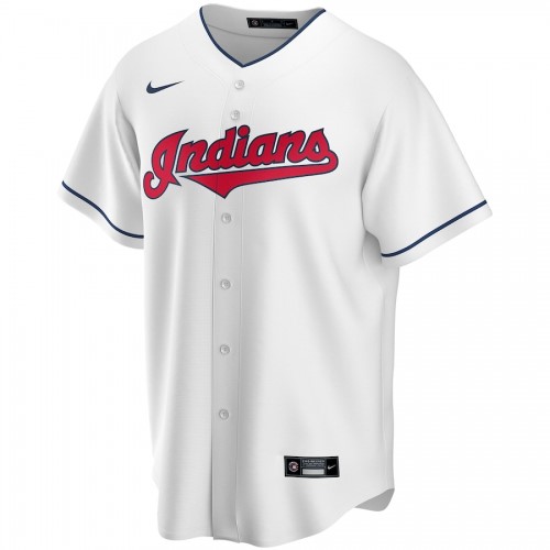 Men's Cleveland Indians Nike White Home 2020 Jersey