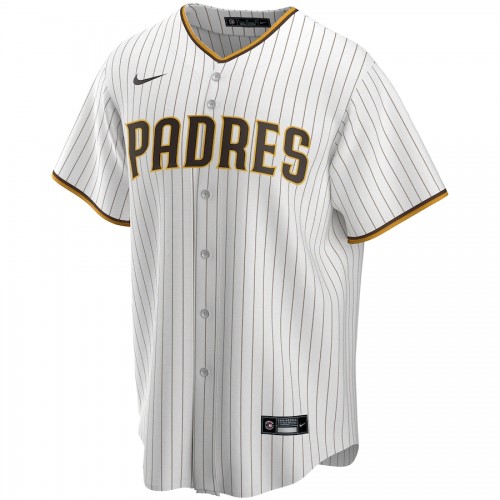 Men's San Diego Padres Nike White&Brown Home 2020 Jersey