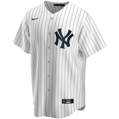 Men's New York Yankees Giancarlo Stanton #27 Nike White Home 2020 Jersey