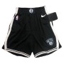 Men's Brooklyn Nets Nike Black 2019/20 Swingman NBA Shorts - Icon Edition