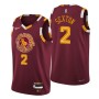 Men's Cleveland Cavaliers Collin Sexton #2 Nike Wine 2021/22 Swingman NBA Jersey - City Edition