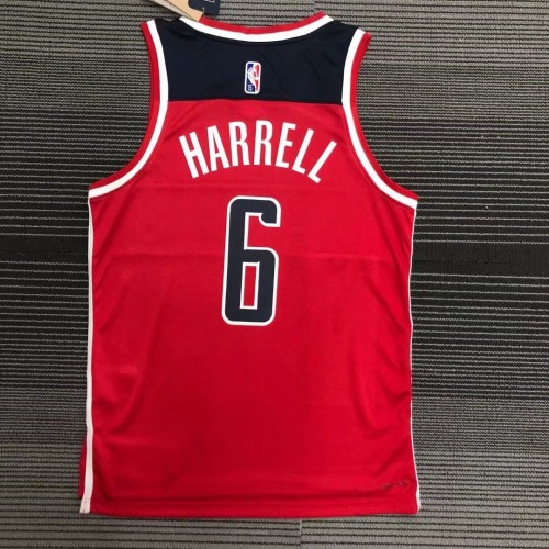 Men's Washington Wizards Montrezl Harrell #6 Nike Red 2021/22 Swingman NBA Jersey - Icon Edition