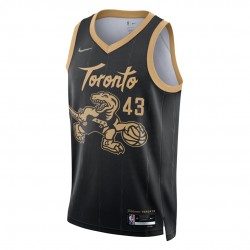 Men's Toronto Raptors Pascal Siakam #43 Nike Black 2021 Swingman NBA Jersey - City Edition Men's Toronto Raptors Pascal Siakam #43 Nike Black 2021 Swingman NBA Jersey - City Edition