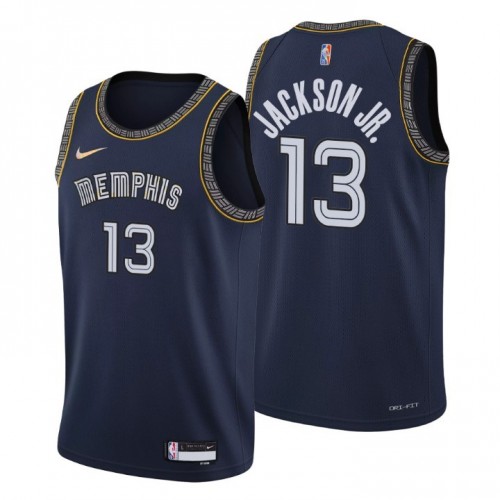 Men's Memphis Grizzlies Jaren Jackson #13 Nike Black 2021/22 Swingman NBA Jersey - City Edition