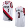 Men's Portland Trail Blazers C.J McCollum #3 Nike White Swingman NBA Jersey - Association Edition