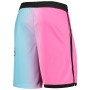 Men's Miami Heat Nike Pink/Light Blue 2020/21 Swingman Shorts City Edition