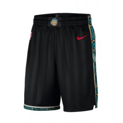 Men's Memphis Grizzlies Nike Black 2020/21 Swingman Short - City Edition Men's Memphis Grizzlies Nike Black 2020/21 Swingman Short - City Edition