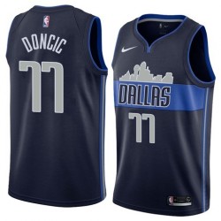 Men's Dallas Mavericks Luka Doncic #77 Nike Navy Swingman Jersey Men's Dallas Mavericks Luka Doncic #77 Nike Navy Swingman Jersey