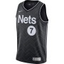 Men's Brooklyn Nets Kevin Durant #7 Nike Black 2020/21 Swingman Player Jersey – Earned Edition