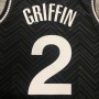 Men's Brooklyn Nets Blake Griffin Nike Black 2020/21 Swingman Player Jersey – Earned Edition