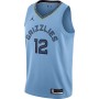 Men's Memphis Grizzlies Ja Morant Jordan Light Blue 2020/21 Swingman Jersey - Statement Edition