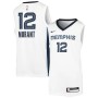 Men's Memphis Grizzlies Ja Morant Nike White 2020/21 Swingman Jersey – Association Edition