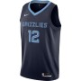 Men's Memphis Grizzlies Ja Morant Nike Navy 2020/21 Swingman Jersey - Icon Edition